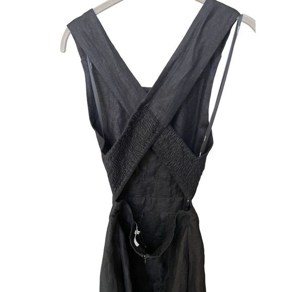 Anthropologie Aureta Studio Boatneck Linen Maxi Dress - Picture 9 of 14